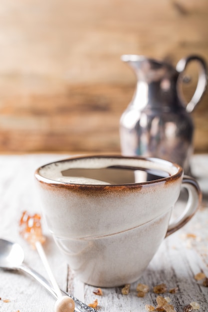 Kop koffie voor het ontbijt