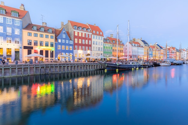 Kopenhagen Nyhavn Denemarken