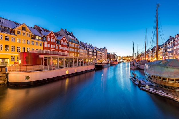 Kopenhagen Nyhavn Sunset