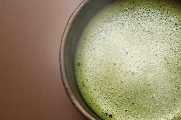 kopje Japanse matcha groene thee
