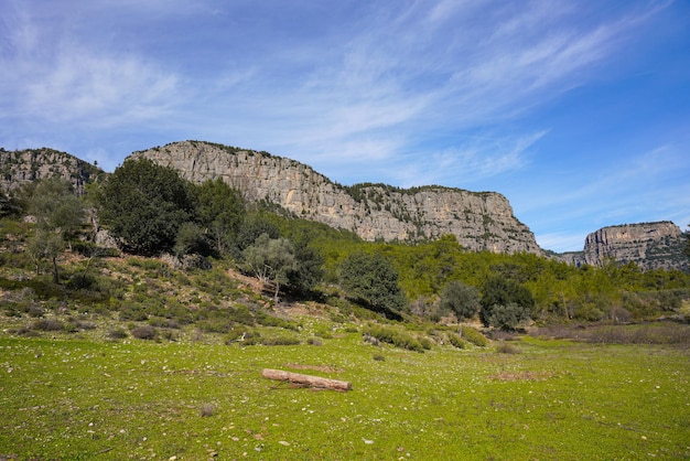 Koprulu Kanyon National Park in Antalya Turkiye