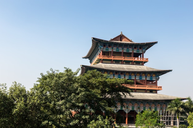 Koreaanse tempel, Lumbini, Nepal