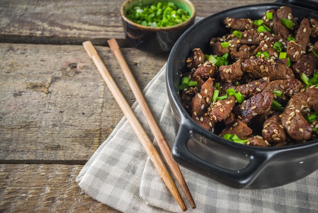 Korean BBQ beef Beef Bulgogi