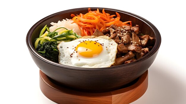 Korean bibimbap a visually stunning and flavorful