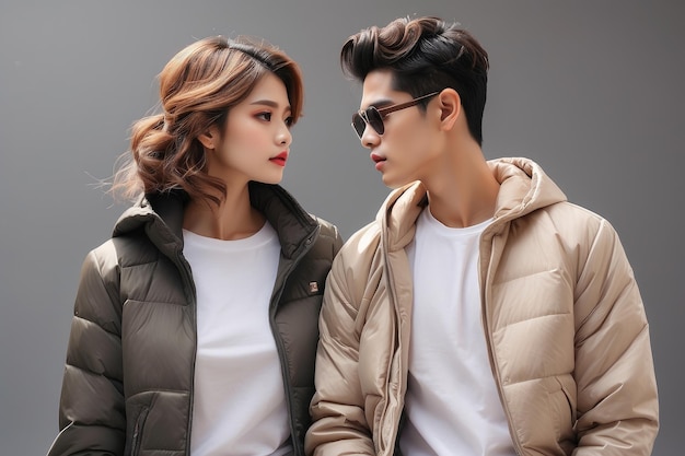 Korean cute couple