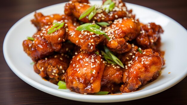 Premium Photo | Korean Fried Chicken Crispy DoubleFried Delight