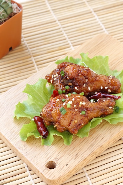 Korean fried chicken