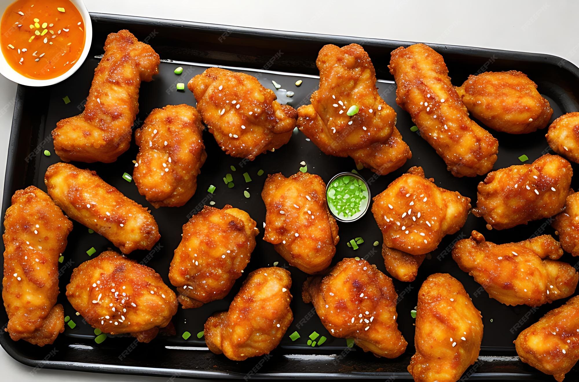 Premium AI Image | Korean Fried Chicken