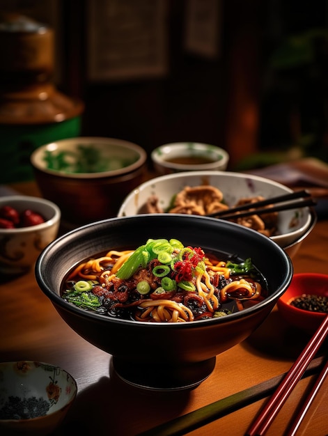 Korean jajangjang noodles