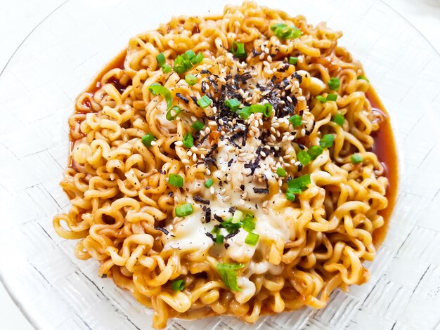 Korean noodles (Ramyun)