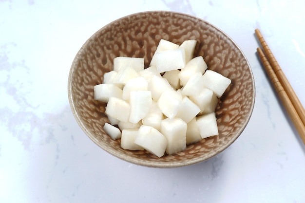 Korean pickled white radish-Chikin Mu