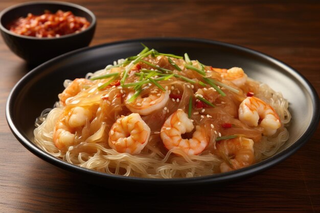 Korean rice noodle dish