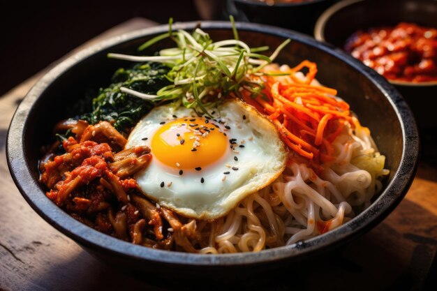 Korean rice noodle dish