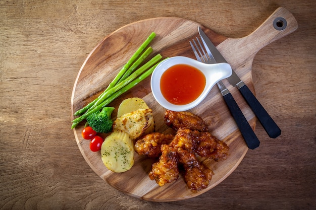 Korean style fried Chicken 