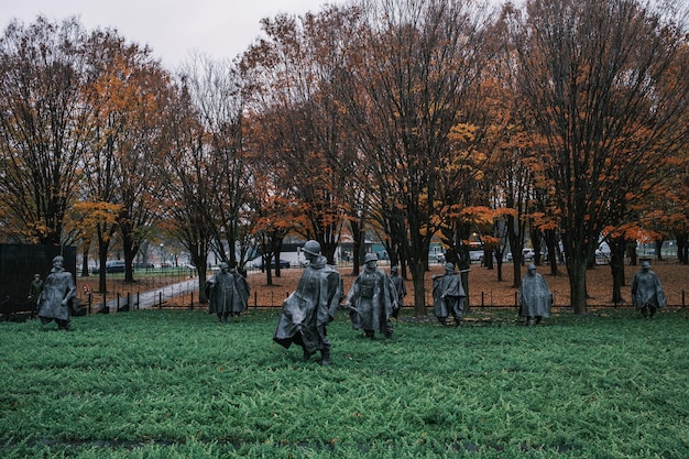 Photo korean war veterans memorial