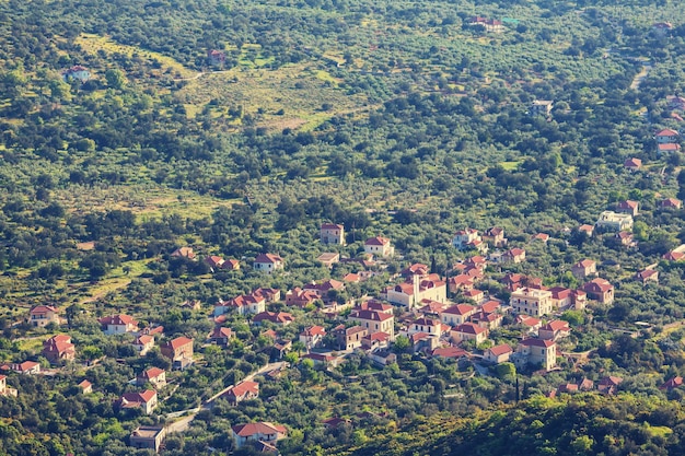 Korfoe landschappen