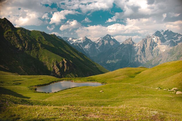 Koruldi sake svaneti region of georgia