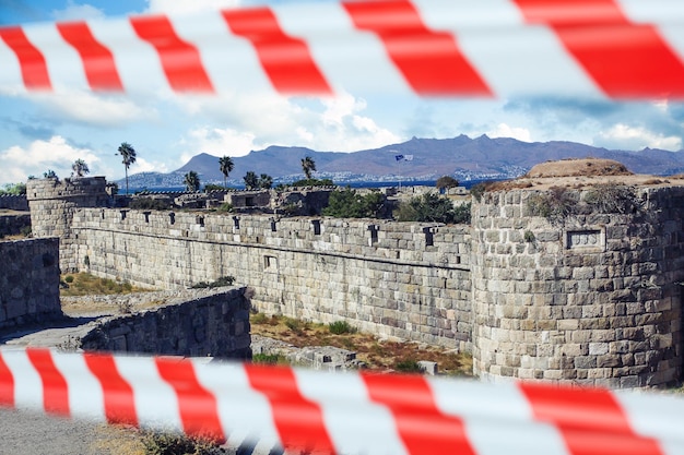 Kos island Greece Closed Castle of The Knights of The Order of Saint John