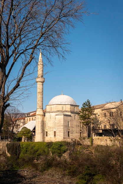 Koski Mehmed Pasha Mosque in the city of Mostar, Bosnia and Herzegovina