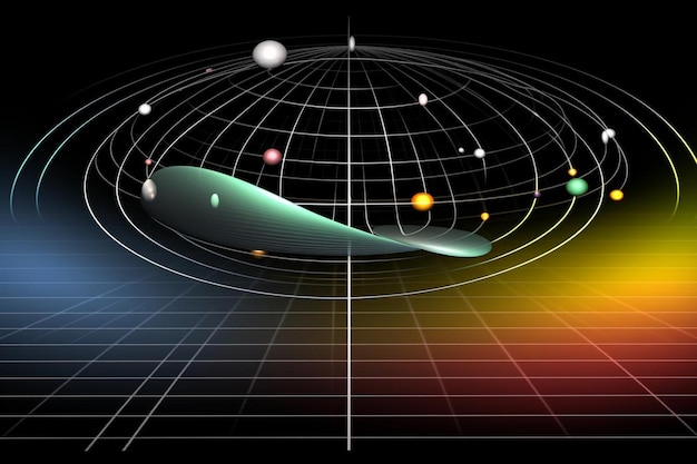 Foto kosmisch canvas zwarte achtergrondfoto