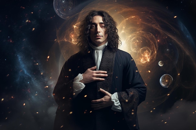 Kosmische eenheid Spinoza's pantheïstische visie te midden van de sterren