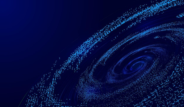 Kosmische hemel vortex aarde wetenschap en technologie internet achtergrond