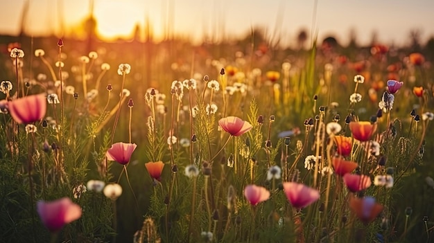 Foto kosmos roze bloemen