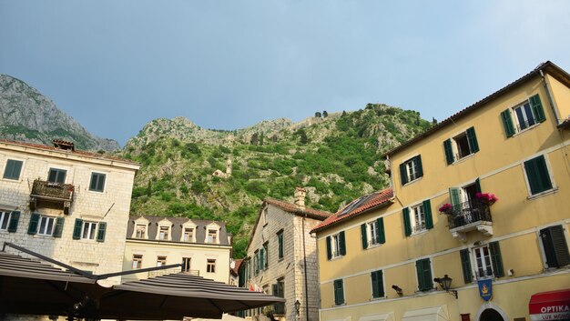 Kotor bay are a series of coves on the southern dalmatian coast of the adriatic sea in montenegro