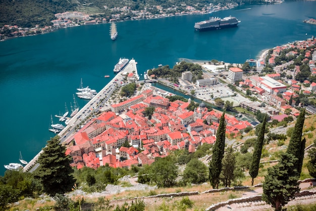 Kotor village in Montenegro