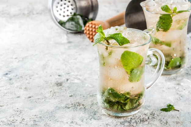 Koude mint julep