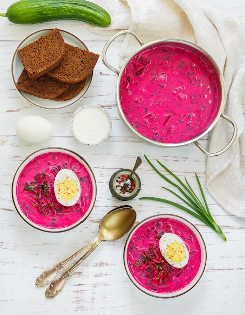 Koude zomer vegetarische schotel