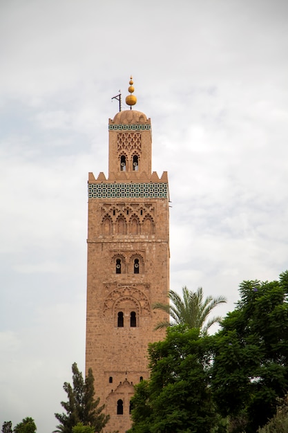 Koutubia mosque in Marrakesh