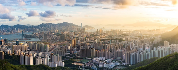 Kowloon View point sunset