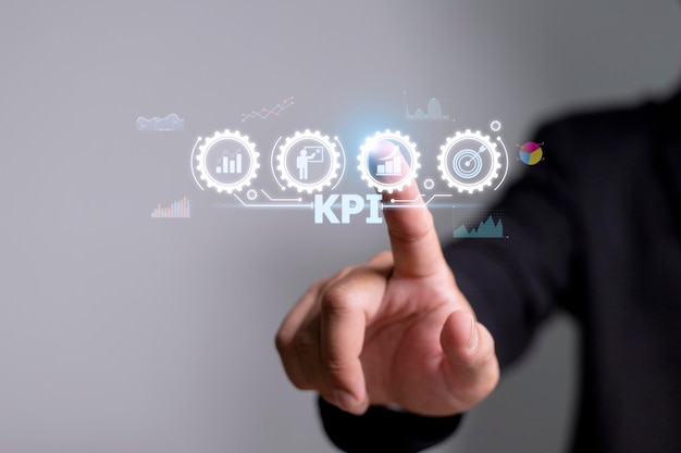 KPI Key Performance Indicator Business Internet Technology Concept