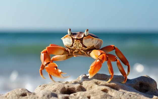 krab op wilde dieren