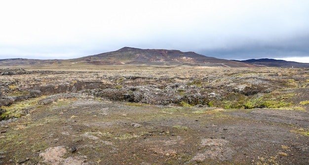 Krafla vulkanisch gebied in IJsland