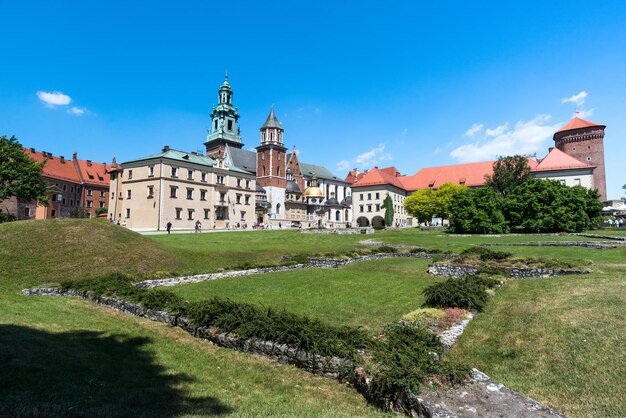 Krakow, Poland. Cathedral of Saints Stanislaus and Wenceslas in Wawel castle.