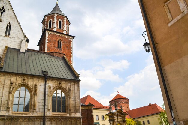 Krakow Poland May 03 2021 The Castle at Wawel