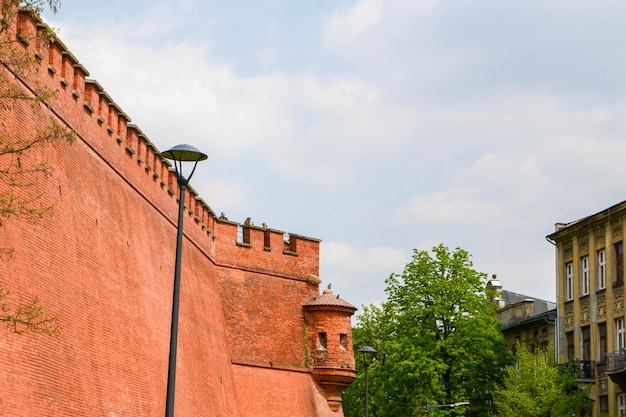 Krakow Poland May 03 2021 The Castle at Wawel