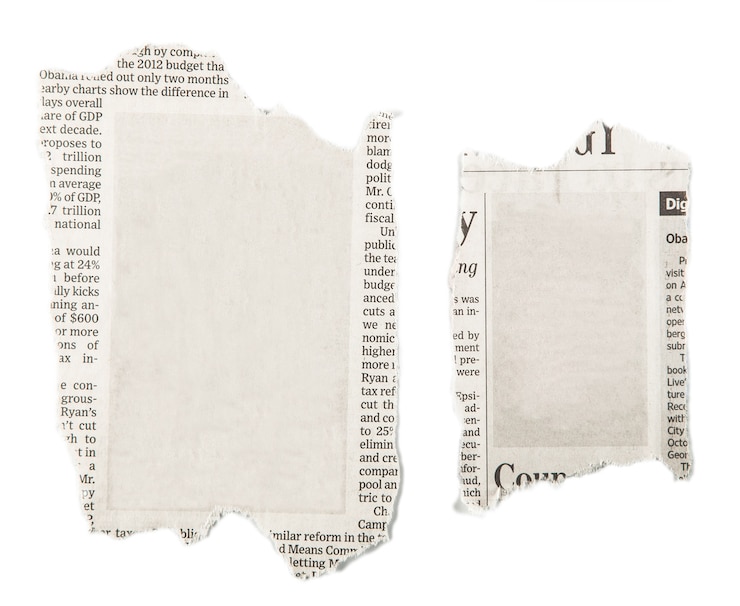 Foto krant achtergrond textuur, zakelijke achtergrond