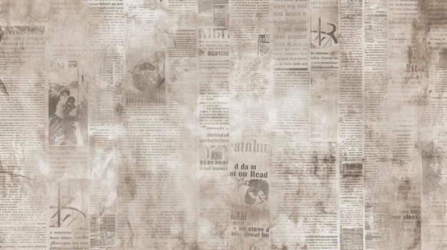 Foto krantenpapier grunge vintage oude verouderde textuur achtergrond