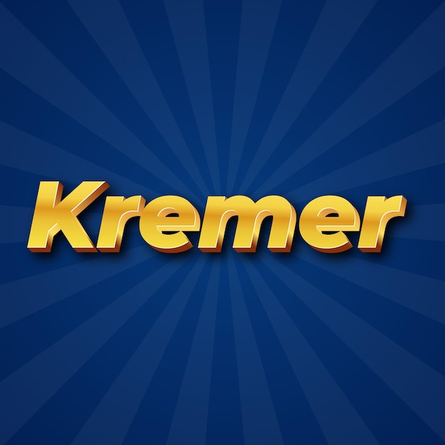 Kremer text effect gold jpg attractive background card photo