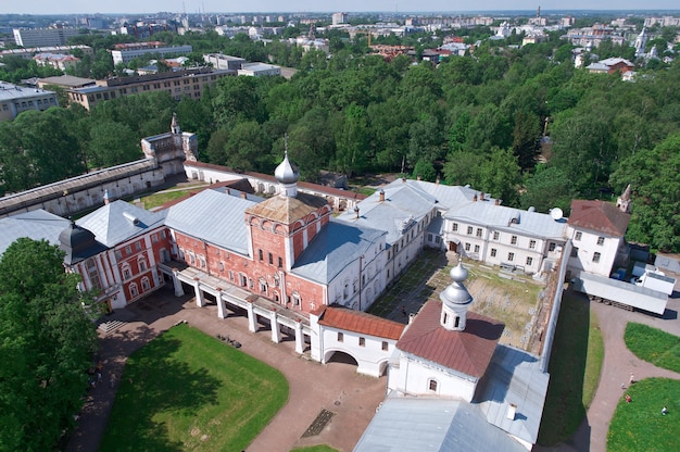 Kremlin square in vologda, rusland