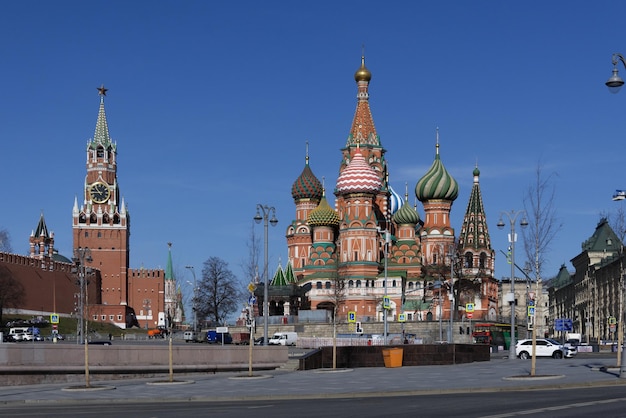 Kremlin van moskou en het rode plein