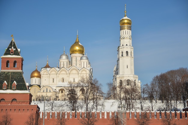 Kremlin van Moskou in de winter