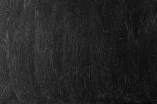 Krijt uitgewreven op blackboard, close-up