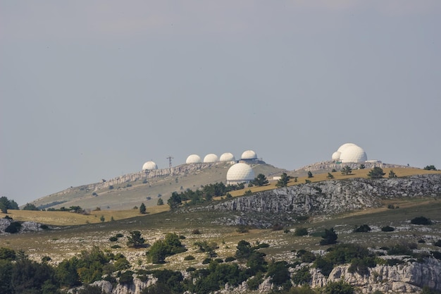 Krim-observatorium op het plateau