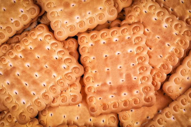 Krokante crackers als textuur