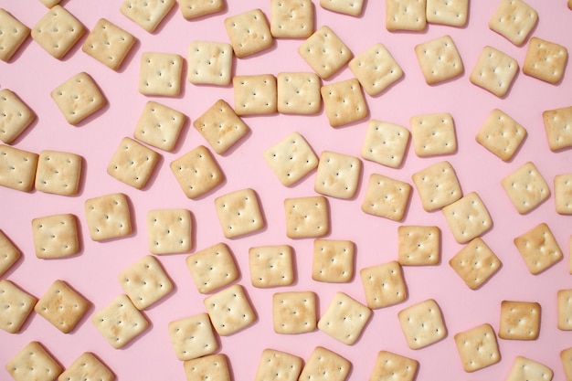 Krokante heerlijke koekjes Plat vers gebakken licht en erg lekker