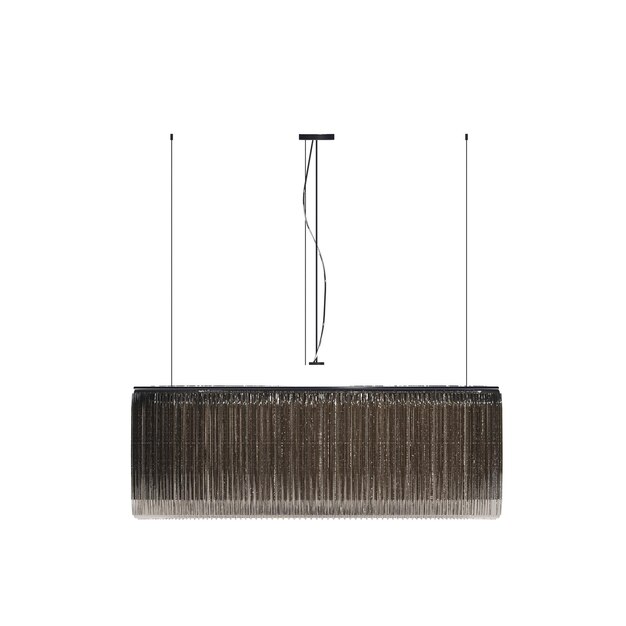 kroonluchter aan het plafond geïsoleerd op witte achtergrond hangende lamp hanglamp 3D illustratie